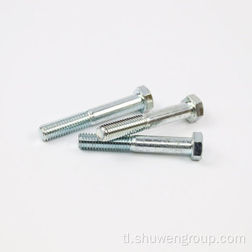 Mainit na Dip Galvanized Carbon Steel Hex Head Bolt